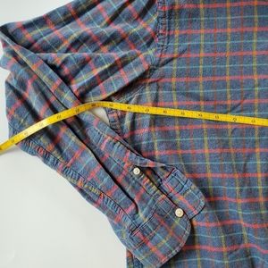Gap flannel shirt medium classic fit